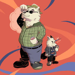 Urso Branco e Raposa Branca